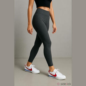 Nike Classic Cortez Leather Sneakers White Red Size 6